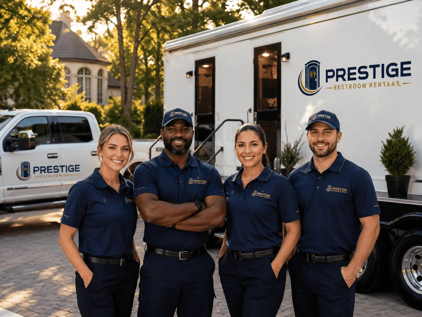 Trusted Luxury Portable Restrooms company in Robert, LA